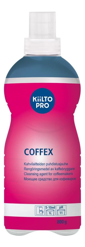 Kavos aparatų valymo milteliai Coffex, 800g