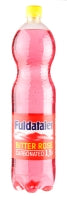 Gazuotas gaivusis gėrimas FULDATALER Bitter Rose, 1,5 l PET D