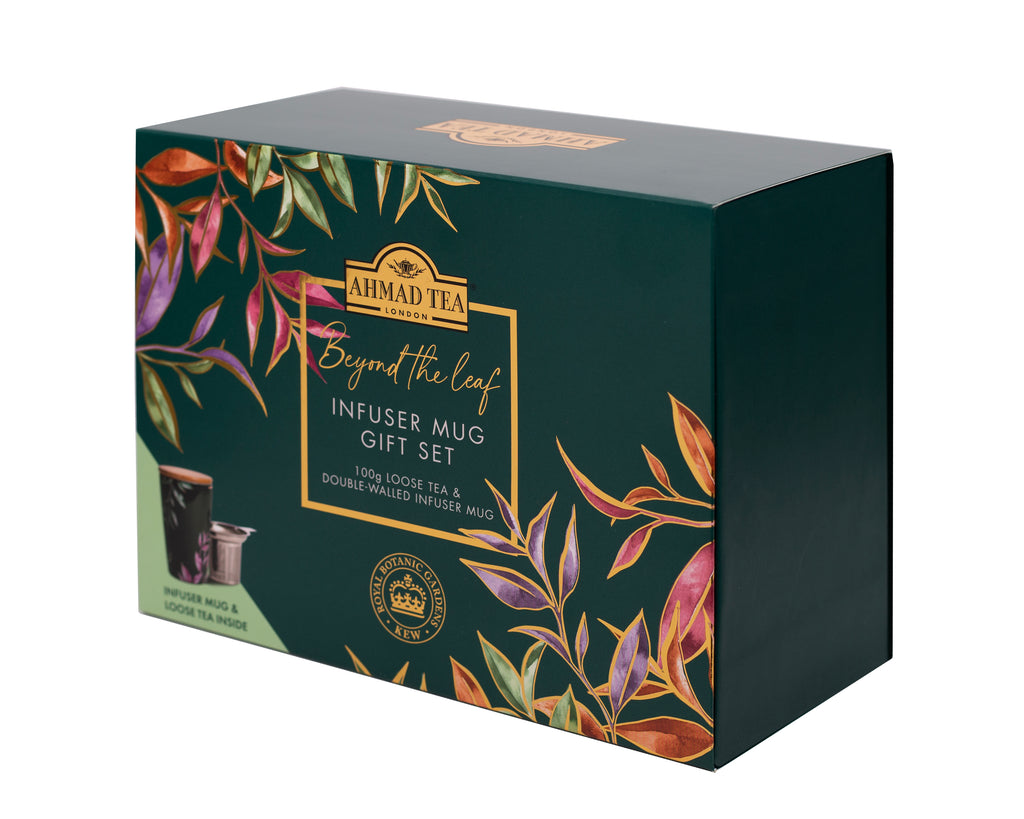 AHMAD TEA 100g Kew Breakfast arbatos rinkinys su puodeliu