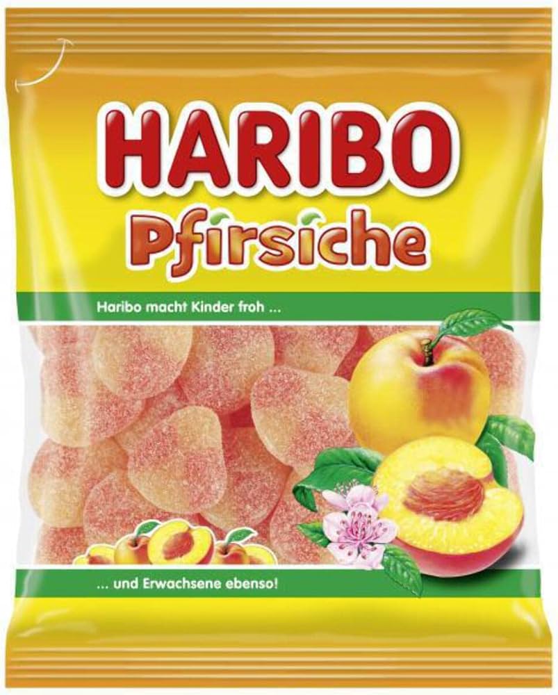 Guminukai HARIBO, Pfirsiche, 175 g