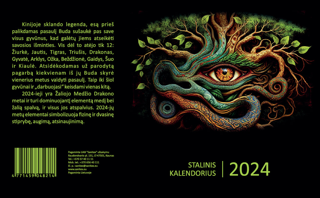 Stalo kalendorius  2024