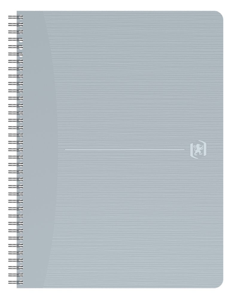 Perdirbtas sąsiuvinis su spirale OXFORD Rec’Up, A4, 90 lapų, 90 gsm, langeliais