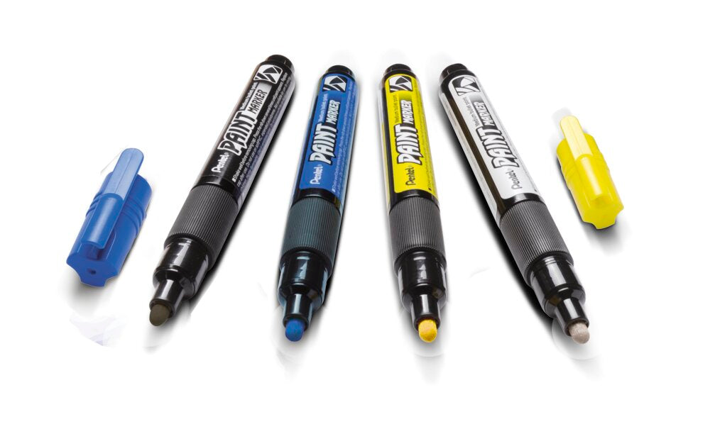 Permanentinis Žymeklis Pentel Tool Paint MMP20, 3mm, 4 vnt, įvairių spalvų