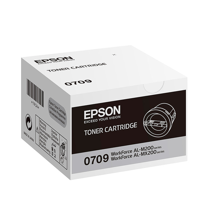 Dažomieji milteliai EPSON S050709 (2500 psl.), juoda sp..