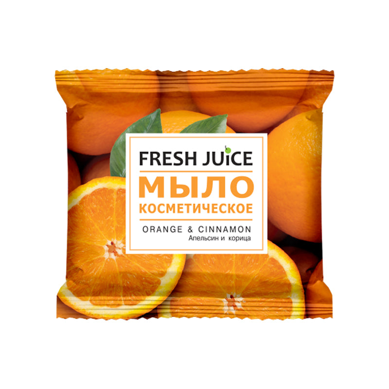 Tualetinis muilas FRESH JUICE Orange & Cinnamon 75g.