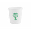 Vienkartiniai indeliai sriubai, VEGWARE, Green tree, popieriniai, 720 ml, D 115 mm, 25 vnt