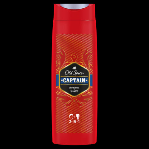 Dušo želė OLD SPICE Captain, 400 ml