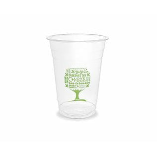 Vienkartinės stiklinės VEGWARE GreenTree, PLA, 480 ml, 50 vnt