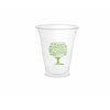 Vienkartinės stiklinės VEGWARE GreenTree, PLA, 360 ml, 50 vnt