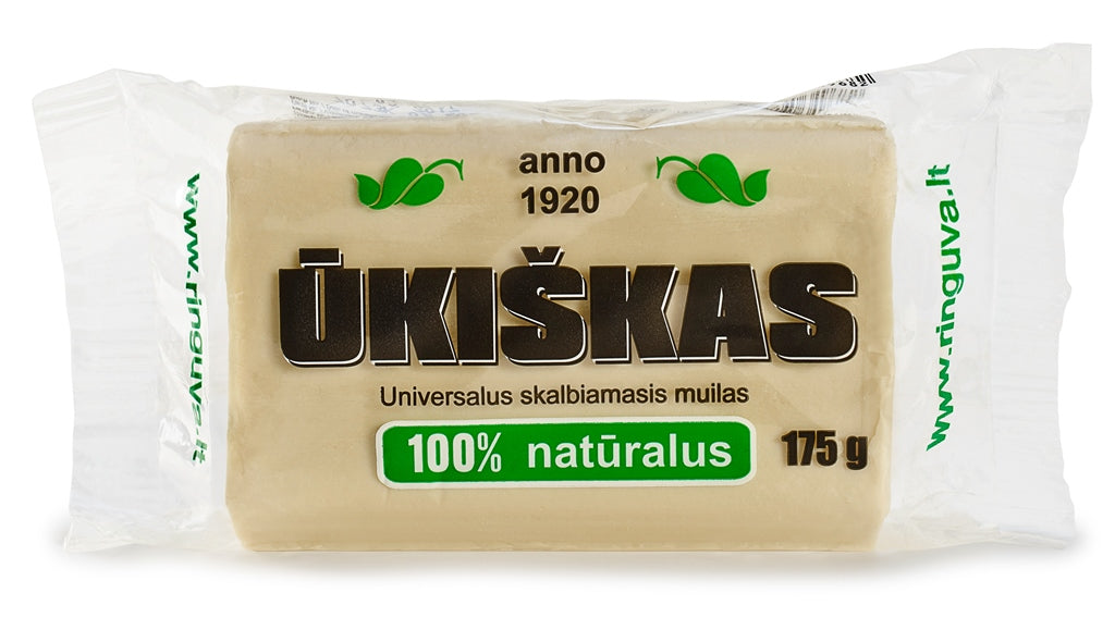 Skalbiamasis muilas ŪKIŠKAS, 175 g