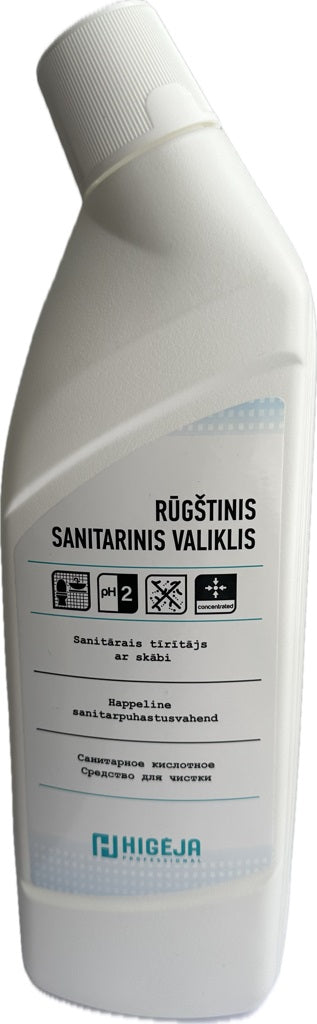 Rūgštinis sanitarinis valiklis,HIGĖJA 1 l