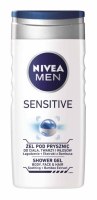 Dušo želė vyrams NIVEA Sensitive, 250 ml