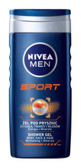 Dušo želė vyrams NIVEA Sport, 250 ml