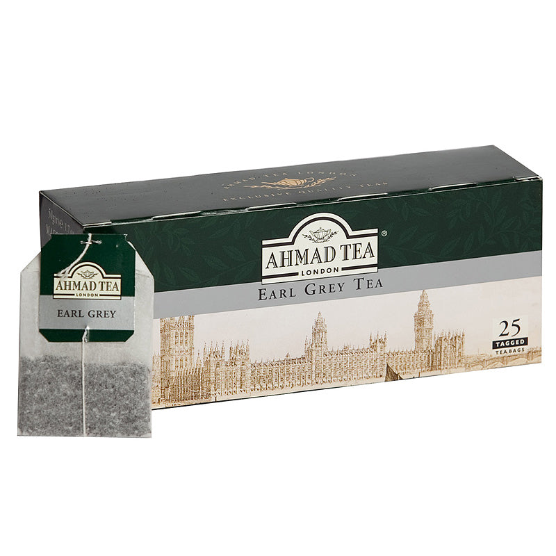 Arbata AHMAD EARL GREY, vokeliuose su siūlu