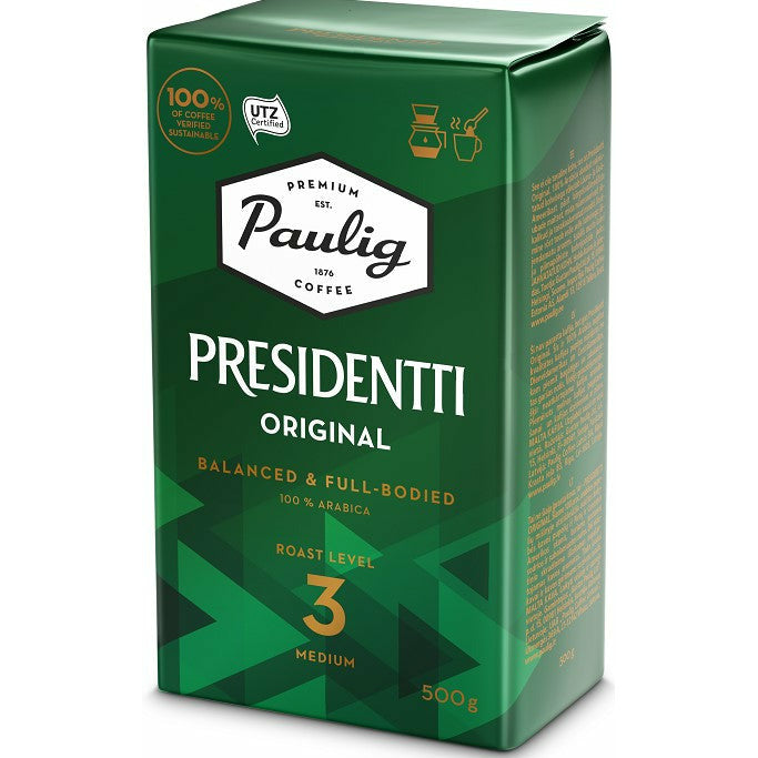 Kava PAULIG PRESIDENTTI ORIGINAL, malta, 500 g