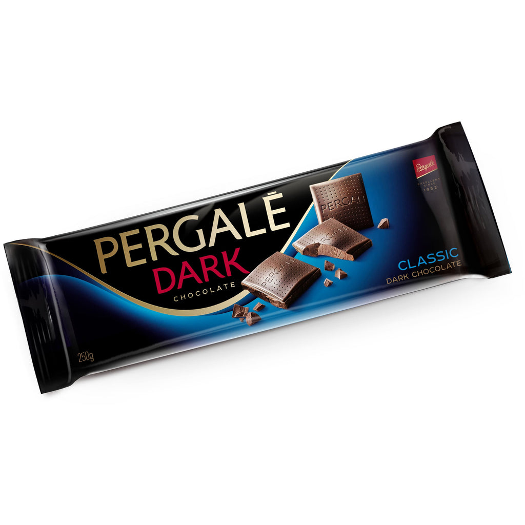 Juodasis šokoladas PERGALE, 250 g