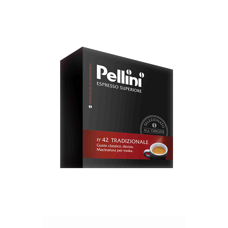 Kava PELLINI Espresso Tradizionale, malta, 2 x 250 g