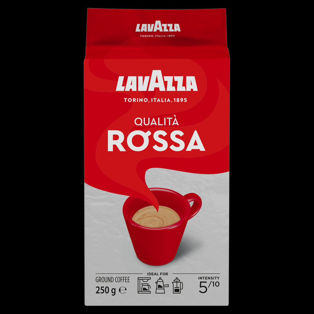 Kava LAVAZZA Qualita Rossa, malta, 250 g