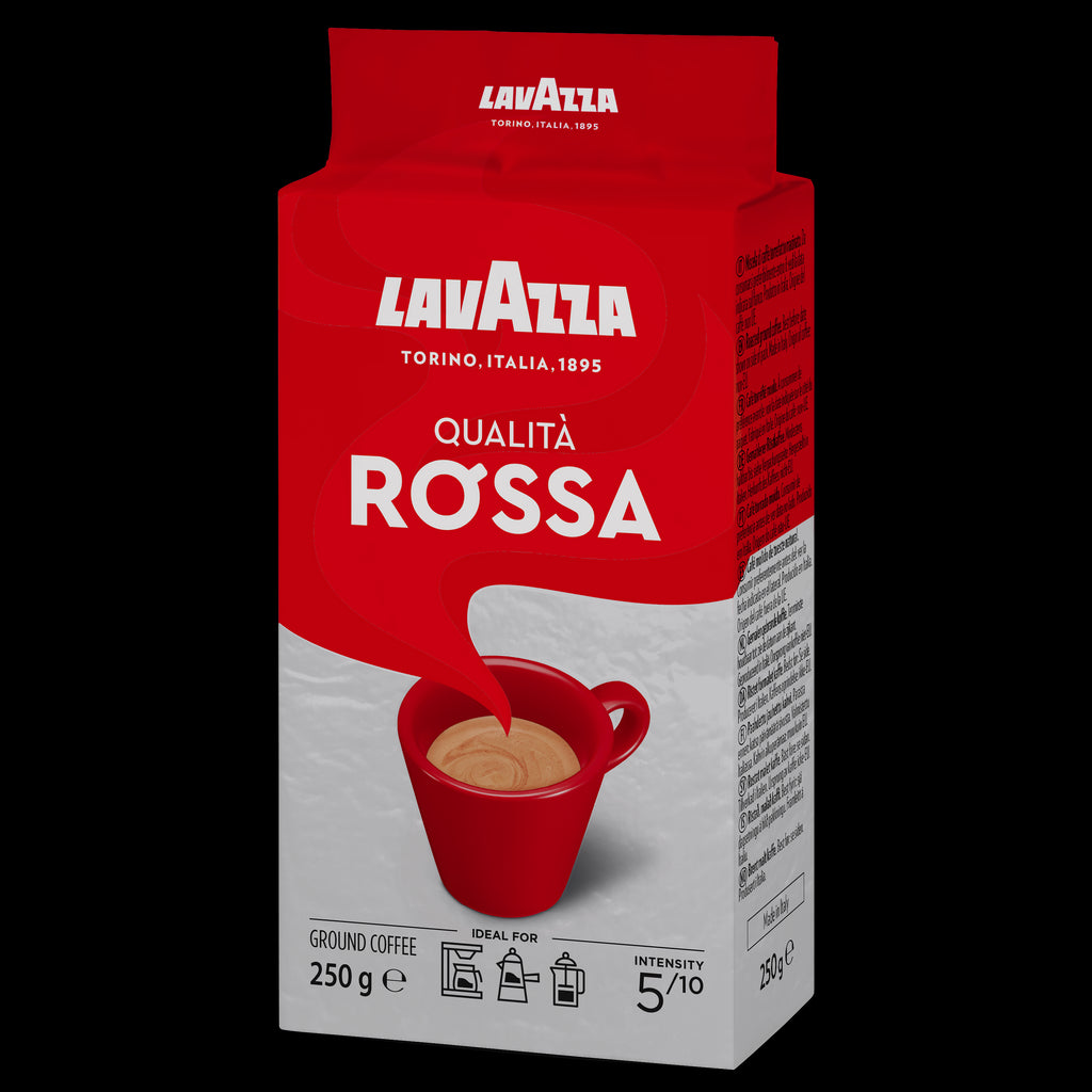 Kava LAVAZZA Qualita Rossa, malta, 250 g