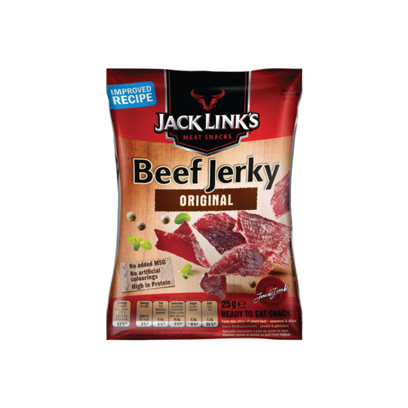 Vytinta jautiena JACK LINK'S Jerky Original, 25 g