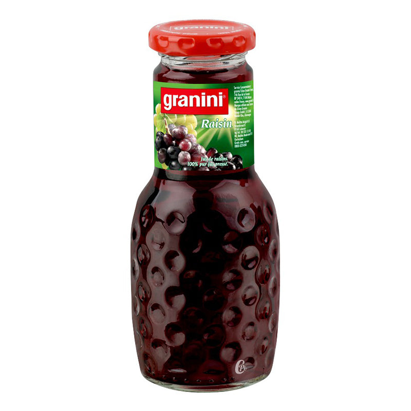 Raudonųjų vynuogių sultys GRANINI, 100%, 0,25 l D