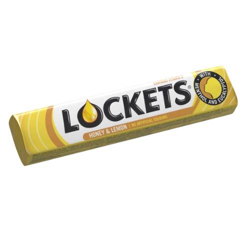 Pastilės LOCKETS Honey & Lemon, 41 g