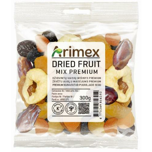 Džiovintų vaisių mišinys ARIMEX Premium, 300 g