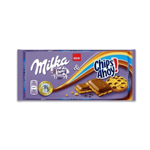 Šokoladas MILKA Chips Ahoy! 100 g