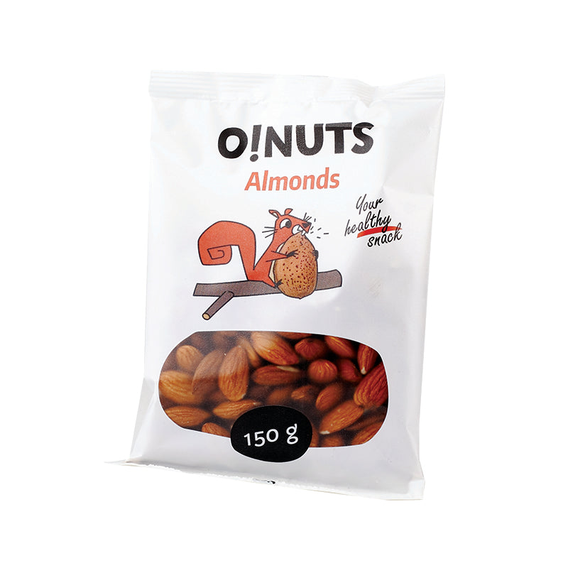 Migdolų riešutai O!NUTS, 150 g