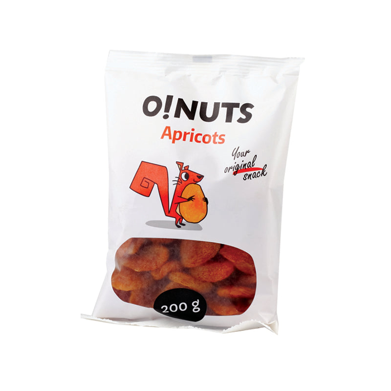 Džiovinti abrikosai O!NUTS, 200 g