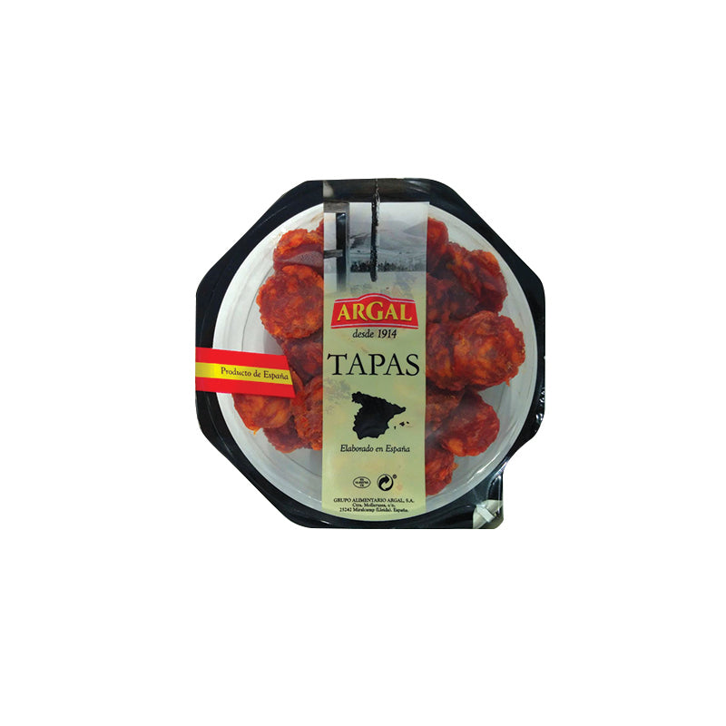 Vytinta dešra Tapas CHORIZO, griežinėliais, a.r., 80 g