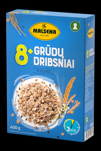 Dribsniai MALSENA, 8 grūdų, 400 g