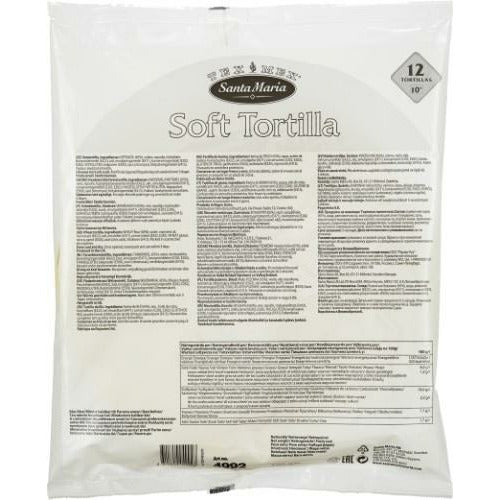 Paplotėlis, TEX MEX, TORTILLA 10", 12 vnt., 750 g