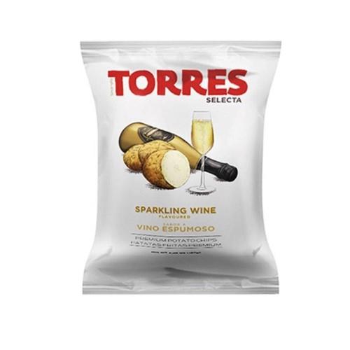 Bulvių traškučiai, TORRES, putojančio vyno skonio, 150 g.