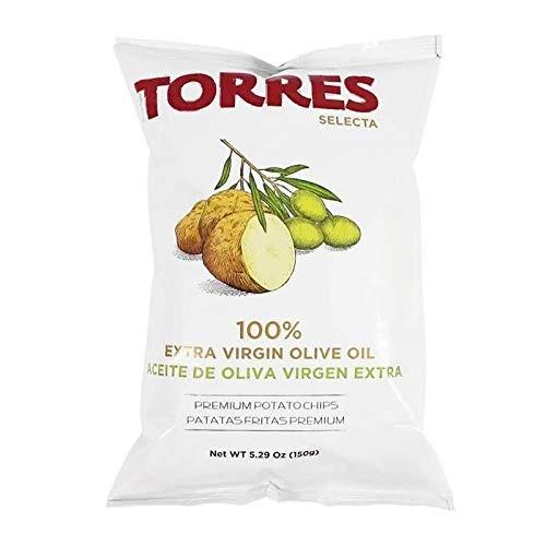 Bulvių traškučiai TORRES, su alyvuogių aliejumi, 150g