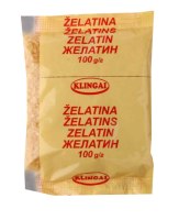 Želatina KLINGAI 100 blumų, 100 g.