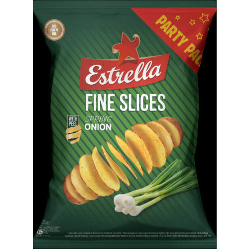 Traškučiai ESTRELLA, FLAT sultingų svogūnėlių skonio, 180 g