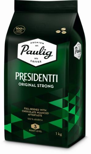 Kavos pupelės PAULIG PRESIDENTTIOriginal Strong, 1 kg