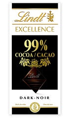 Šokoladas LINDT Excellence, juodas, 99%, 50 g