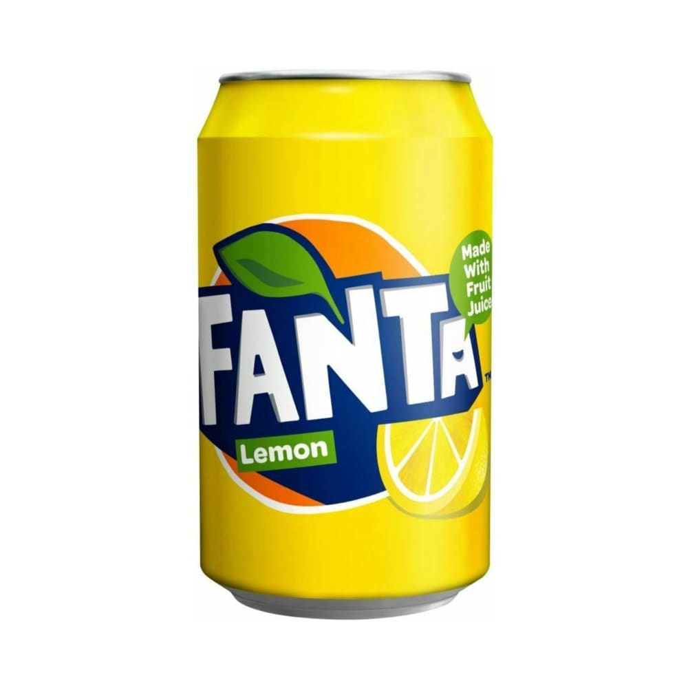 Gaivusis gėrimas FANTA Lemon,  gazuotas, 0,33 l, skardinė, D