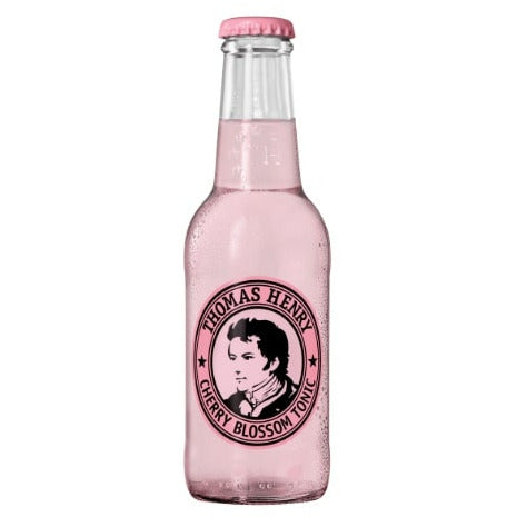 Gazuotas nealkoholinis gaivusis gėrimas THOMAS HENRY CHERRY BLOSSOM, 0,2 l Butelis D