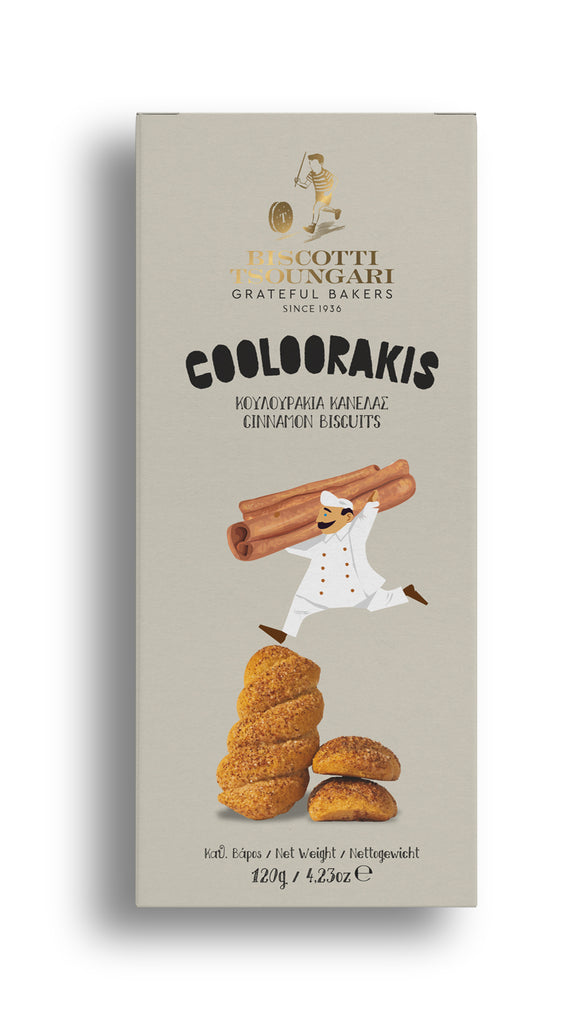 Sausainiai BISCOTTI TSOUNGARI Cooloorakins su cinamonu, 120 g