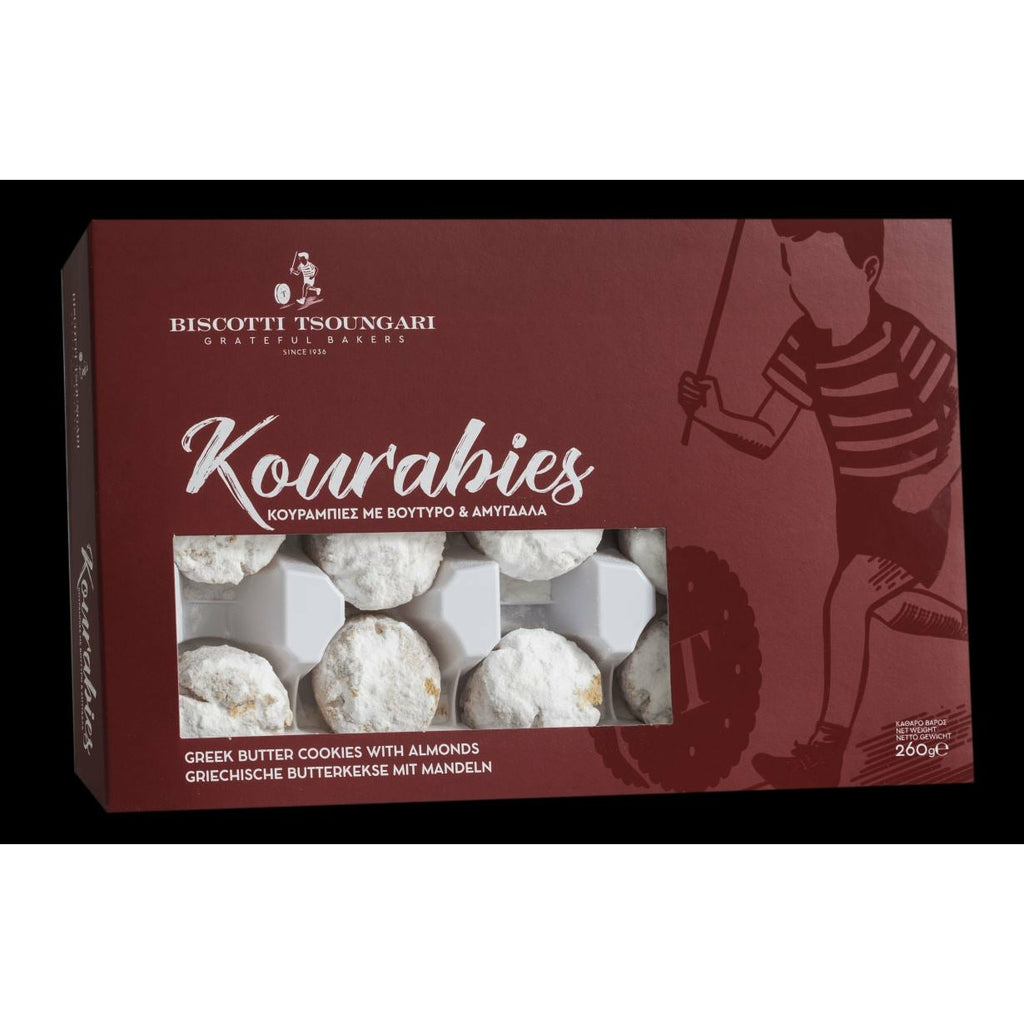 Sausainiai BISCOTTI TSOUNGARI Kourabiedes su migdolais, 260 g