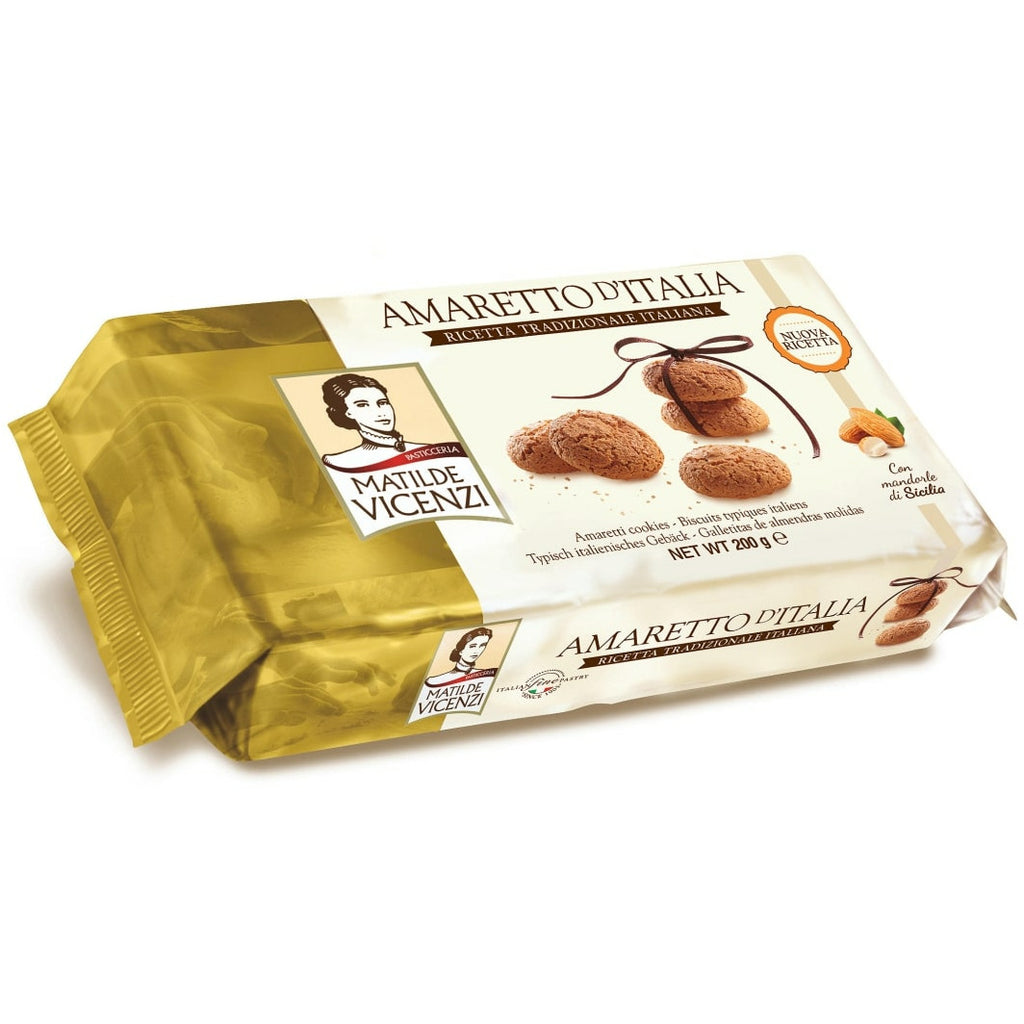 Sausainiai VICENZOVO Amaretto Macaroon, 200 g