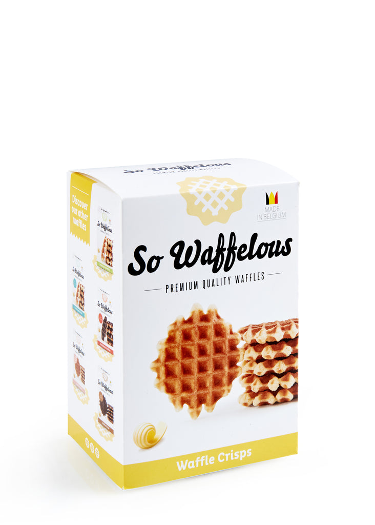 Belgiški vafliai SO WAFFELOUS, traškūs, 180 g