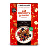 Veganiška avižinė granola THE BEGINNINGS, su spanguolėmis, 200 g.