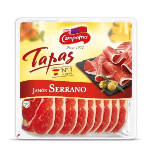 Vytintas kumpis CAMPOFRIO, Jamon serrano, pjaustytas,  I r., 300g