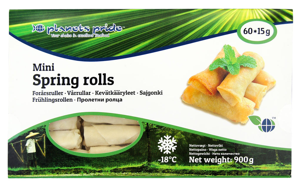 Daržovės tešloje SPRINGROLL, 900 g (60 x 15 g)