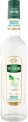 Sirupas TEISSEIRE Cristal Clear Mint, 0,7 l