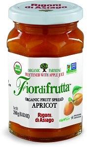 Užtepas FIORDIFRUTTA, abrikosų, ekologiškas, 60%, 250 g LT-EKO-001